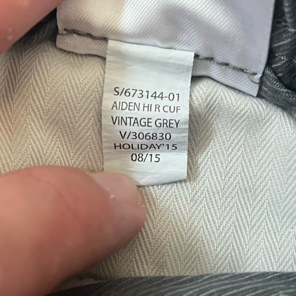 Banana Republic Jogger Chino Pant Aiden Fit Vintage Grey Size 30/30 - Picture 3 of 6